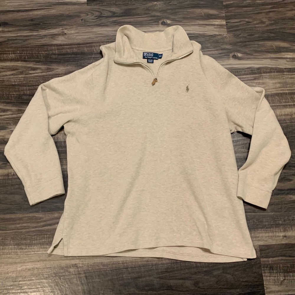 Polo by Ralph Lauren Tan Pullover Mens Size XXL